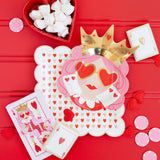 Queen of Hearts Diecut Plates