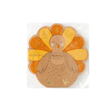 Kid's Turkey Diecut Napkins