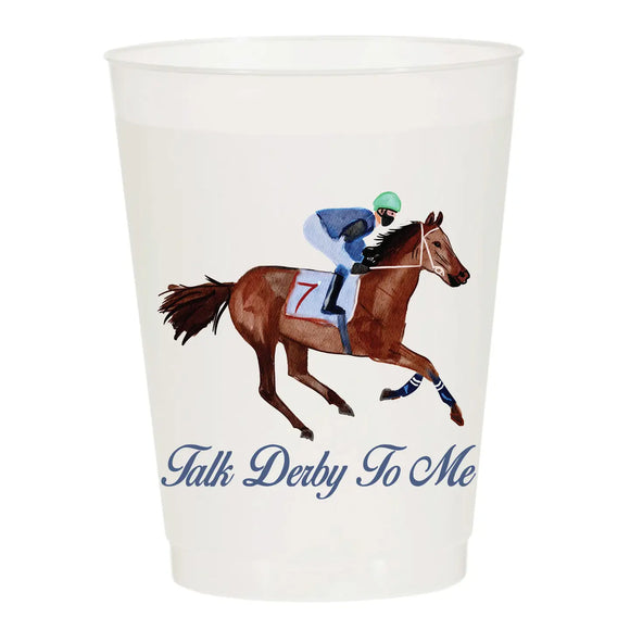 Talk Derby To Me Shatterproof Cups