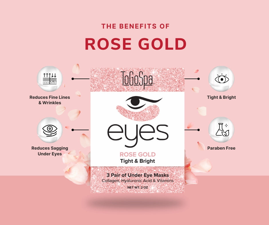 Rose Gold Eye Mask
