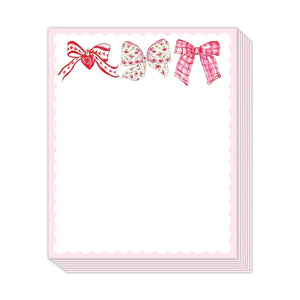 Valentine Bow Notepad