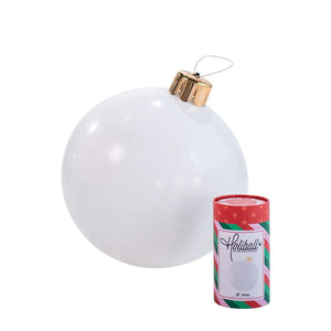 White Inflatable Ornament - 18"