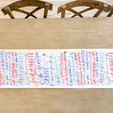 Star Spangled Banner Table Runner