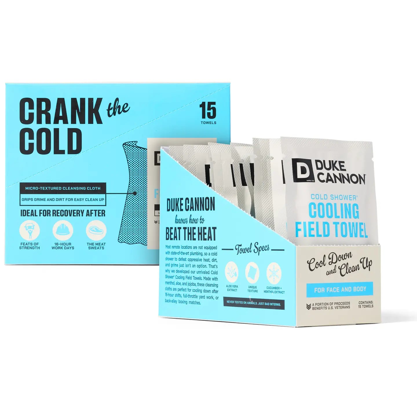 Cold Shower Cooling Field Towels - Individual