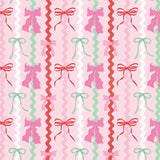 Ric Rac Bows Wrapping Paper