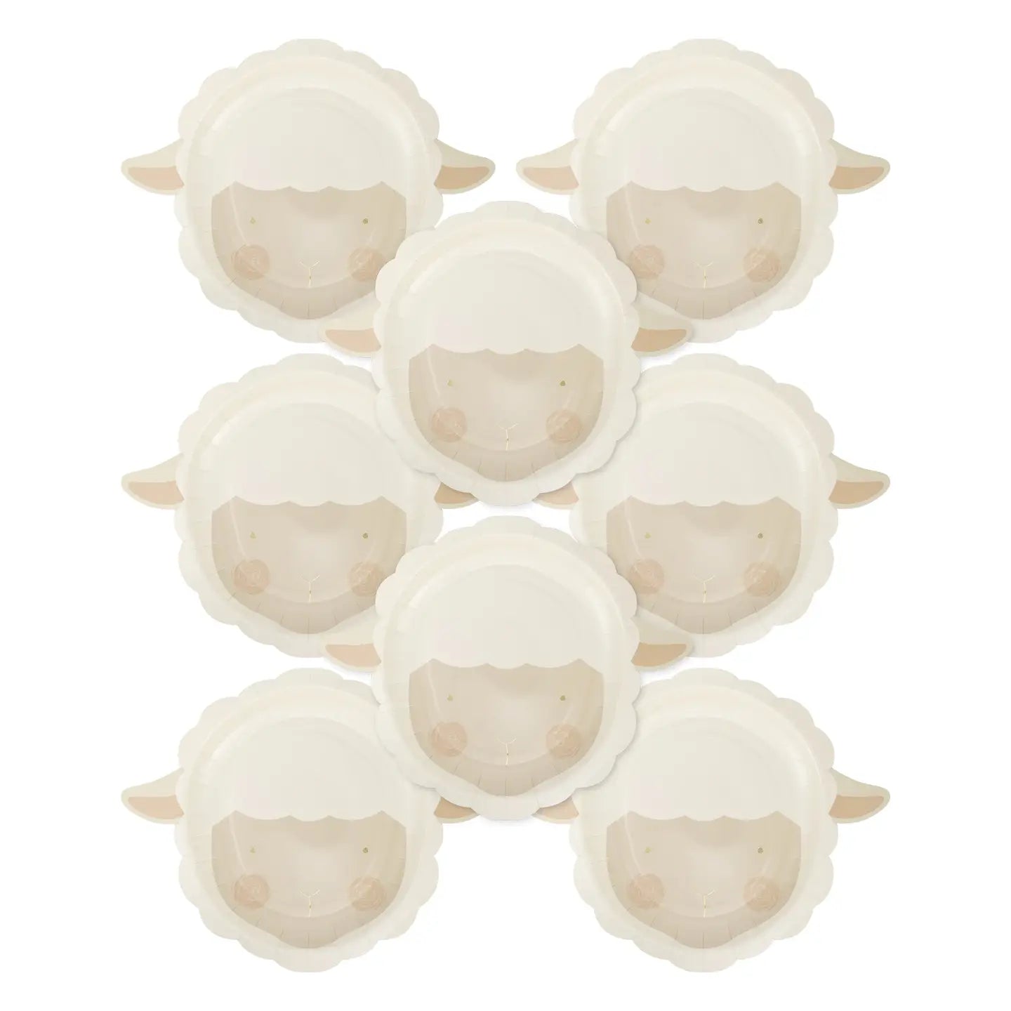 Lamb Diecut Dinner Plates