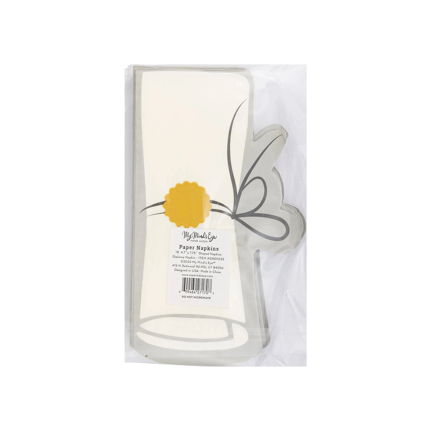 Diploma Diecut Napkins