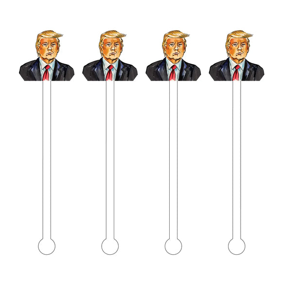 Trump Acrylic Stir Sticks