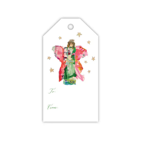 Green Angel Gift Tags