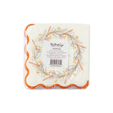 Thankful Wreath Beverage Napkins