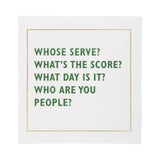 Pickleball Sayings Beverage Napkins