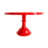 Red Melamine Cake Stand