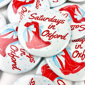 Saturdays In Oxford Button