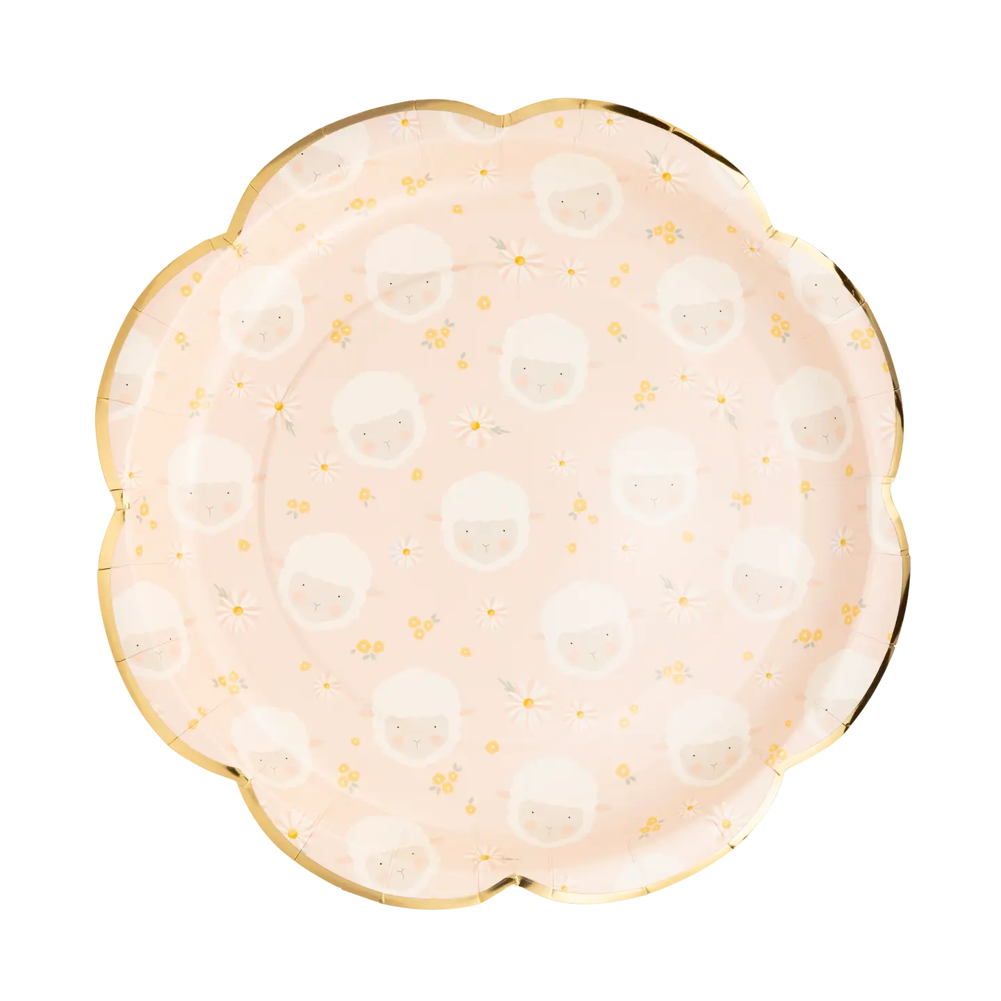 Scattered Lamb Dinner Plates