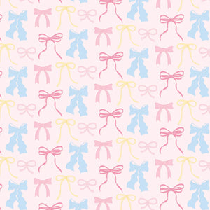 Pastel Bow Wrapping Paper