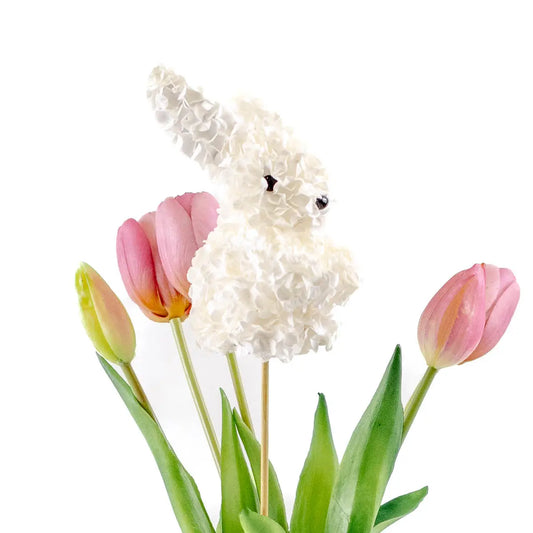 Hydrangea Bunny Pick White