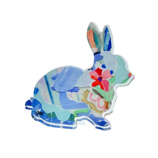 Acrylic Bunny - Blue