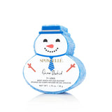 Holiday Snowman Body Wash Infused Buffer - Snow Orchid