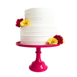 Hot Pink Melamine Cake Stand