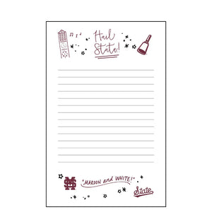 Mississippi State Confetti Notepad