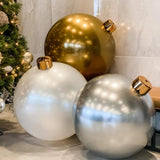 Silver Inflatable Ornament - 30"