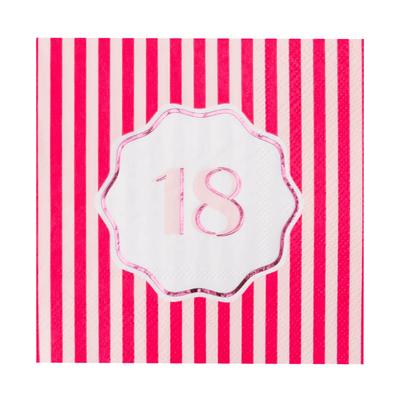 18th Birthday Beverage Napkins