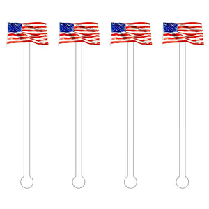 Old Glory Acrylic Stir Sticks