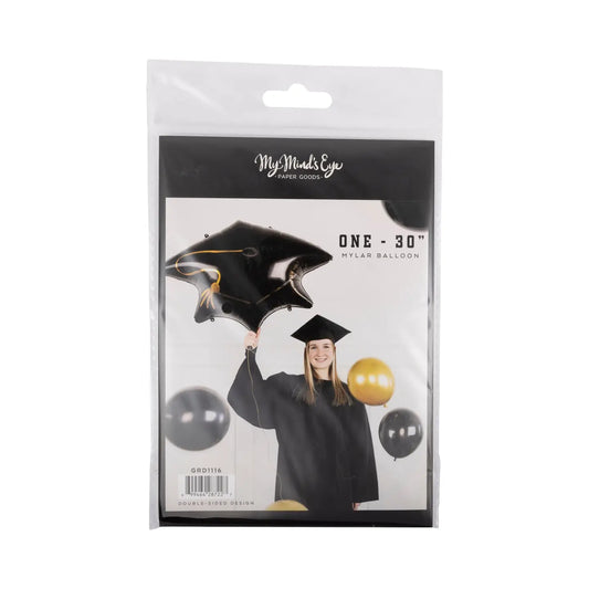 Grad Hat Foil Balloon
