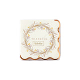 Thankful Wreath Beverage Napkins