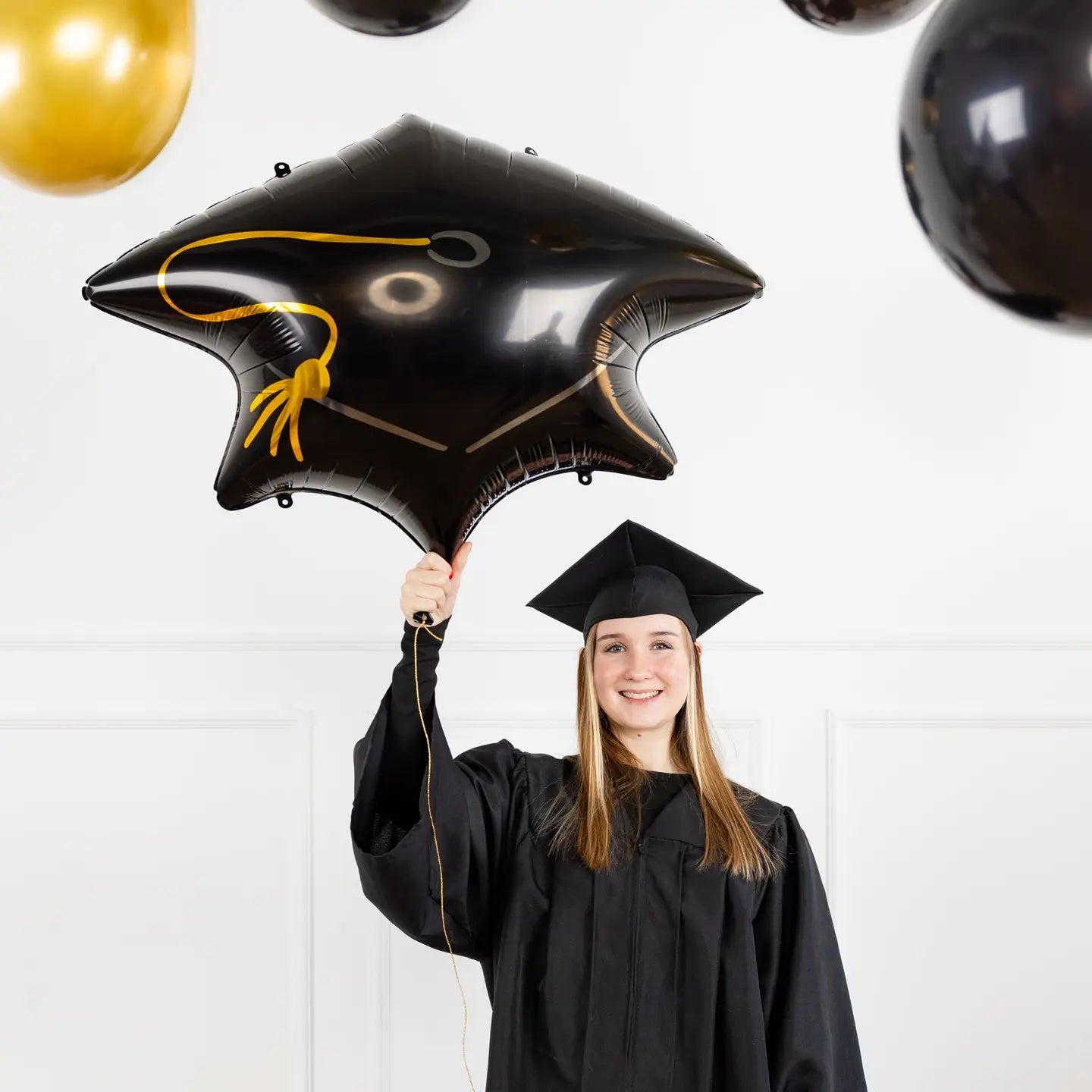 Grad Hat Foil Balloon