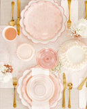 Pembroke Pink Floral Plates