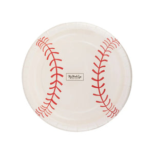 Baseball Diecut Dinner Plates