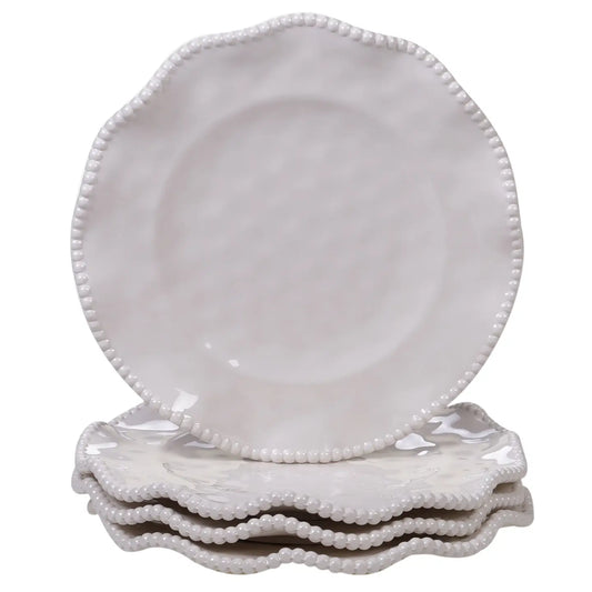 Perlette Cream Salad Plate