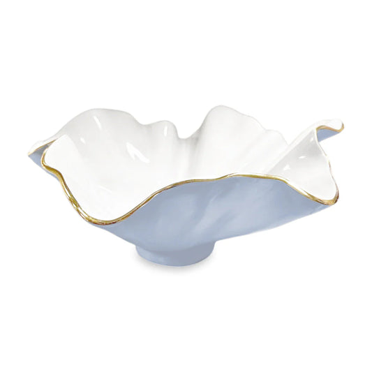 Bloom Wine Bucket - Periwinkle & White
