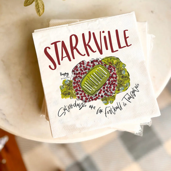 Starkville Tailgate Dinner Napkins