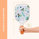 Lively Flora Periwinkle Pickleball Paddle