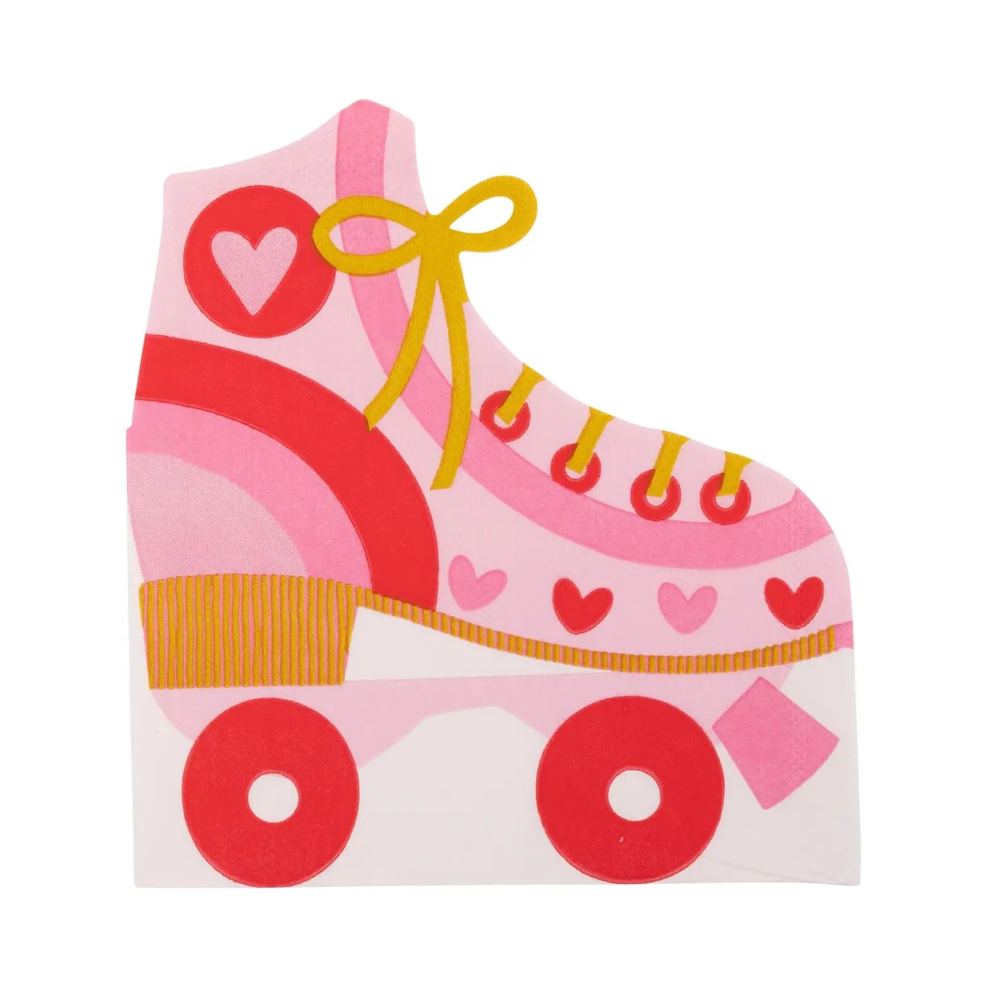Foil Roller Skate Diecut Napkins