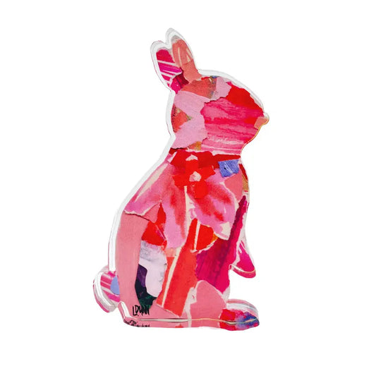 Acrylic Bunny - Pink