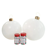 White Inflatable Ornament - 18"