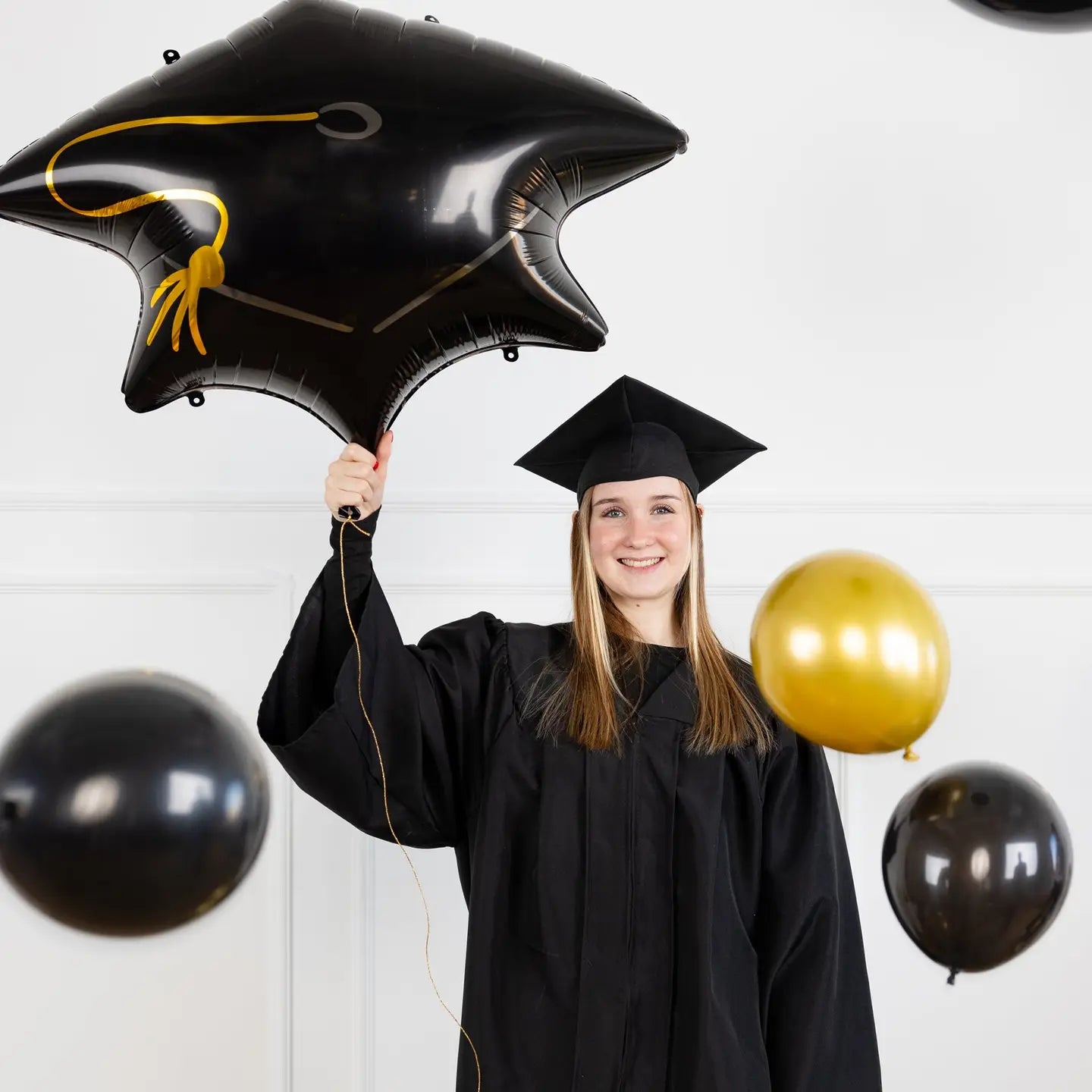 Grad Hat Foil Balloon
