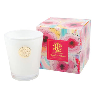 Magnolia and Jasmine 8 oz Designer Box Candle