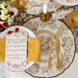 Brown Asiatic Pheasants Placemats