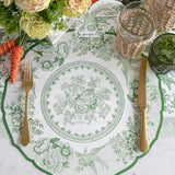 Green Asiatic Pheasants Placemats