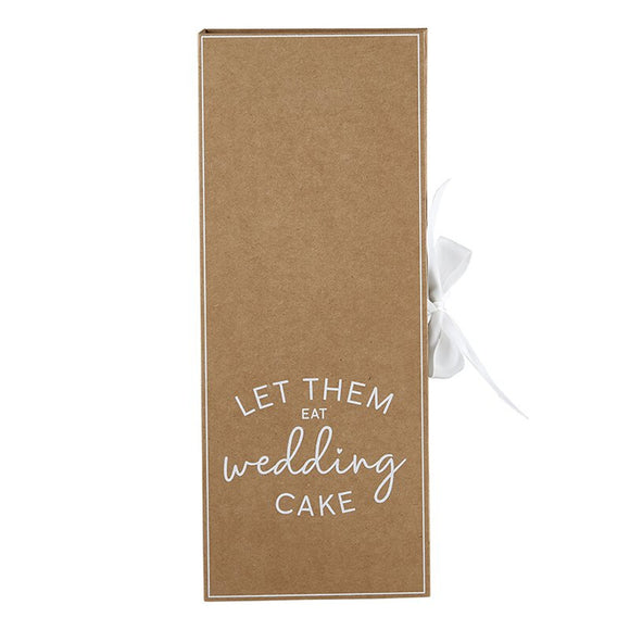 Cake Server Book Box - Let Them Eat Wedding Cake