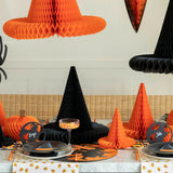 Honeycomb Witch Hat - Black