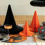 Honeycomb Witch Hat - Black