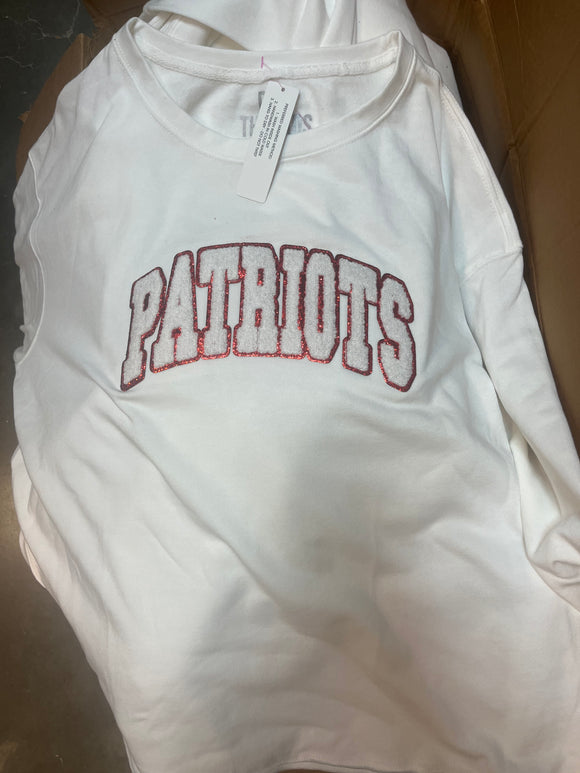 Patriots Chenille Sweatshirts