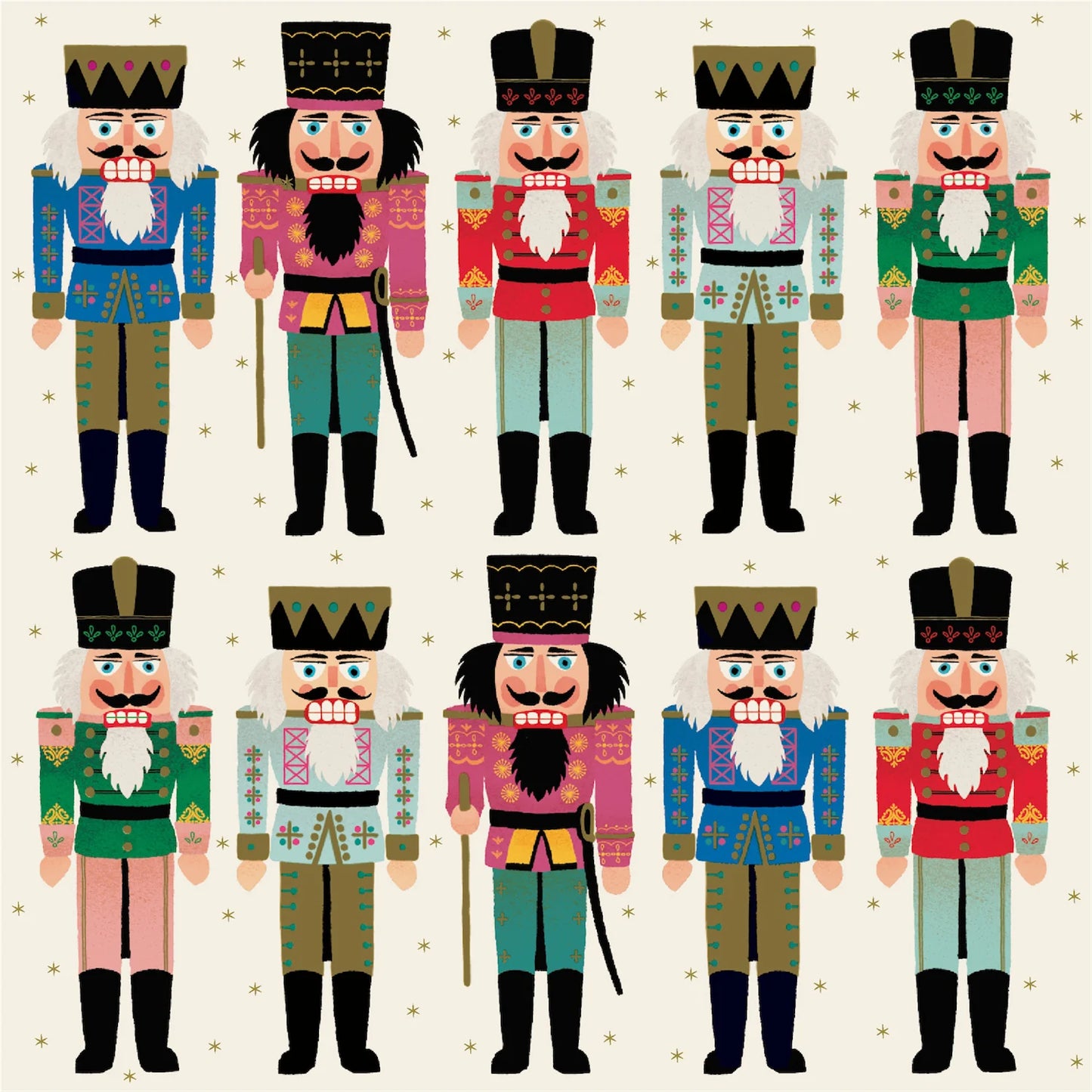 Nutcracker Beverage Napkins