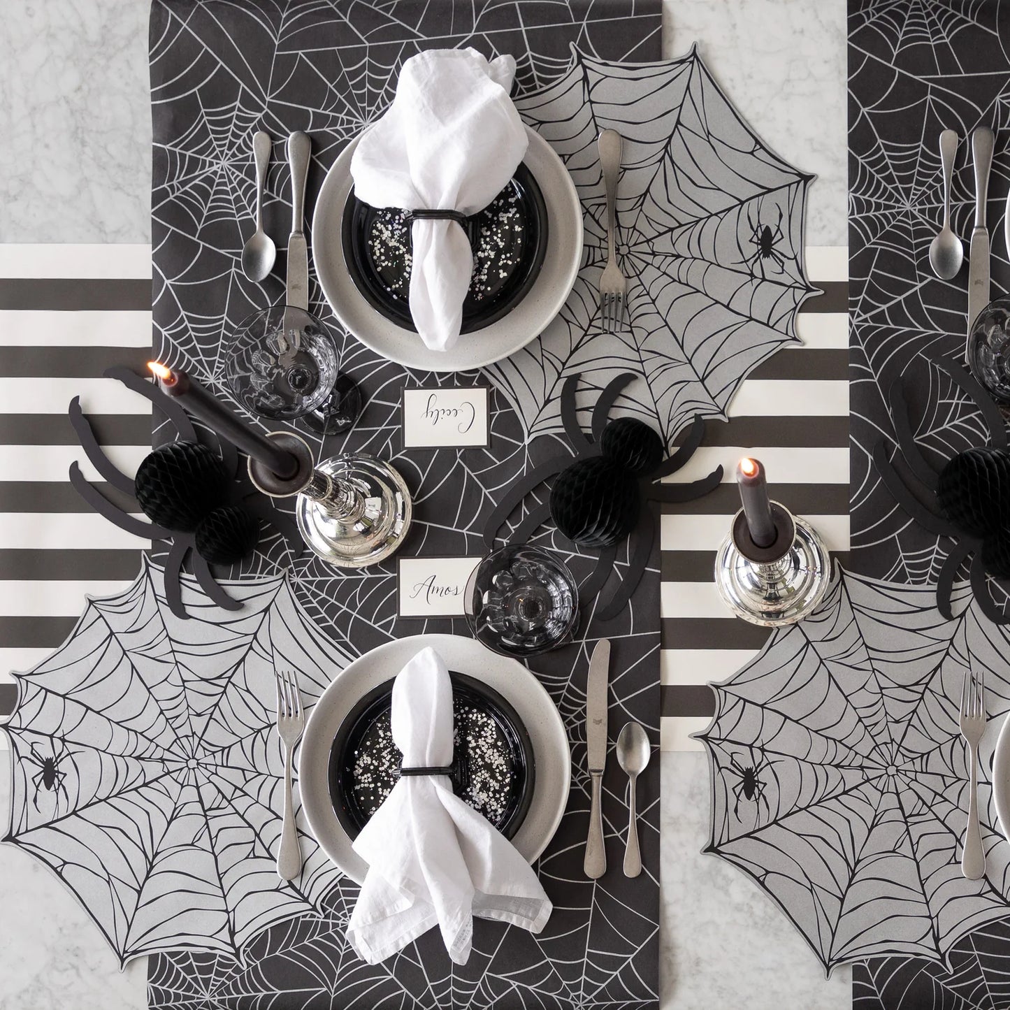 Diecut Spiderweb Placemats