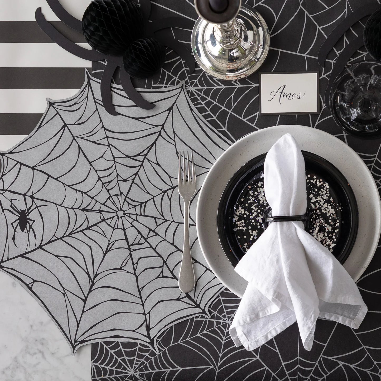 Diecut Spiderweb Placemats